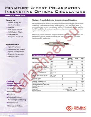 MIOC15700031158 datasheet  