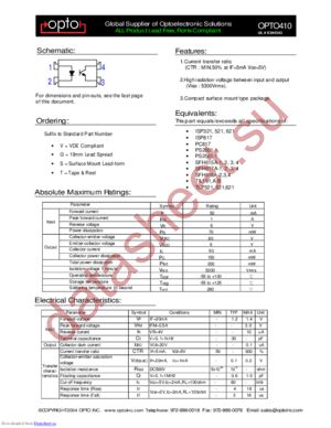 PS2501-1 datasheet  