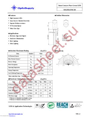 OSG5DA5MC1B datasheet  