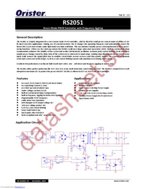 RS2051 datasheet  