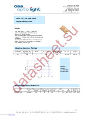 OIS-250880-X-T datasheet  