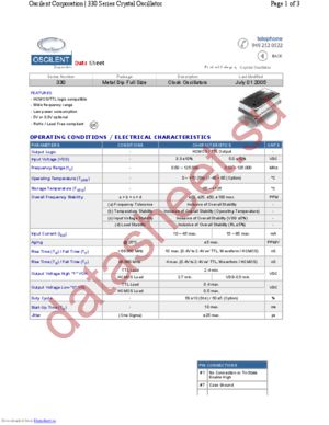 330-2.0M-3EN-TNC datasheet  