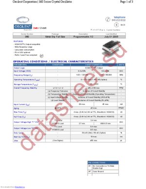 360-4.000M-5ENTTS datasheet  