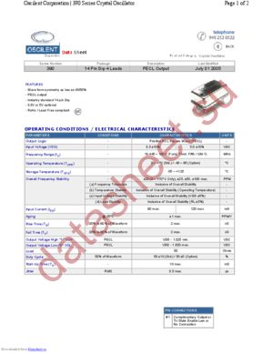 390-28.0M-5GN-TTS datasheet  