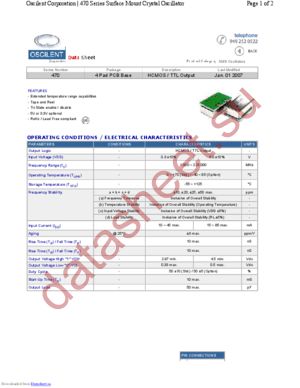 470-8.0M-3GD-TTS datasheet  