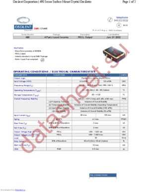 490-28.0M-5DC-T datasheet  