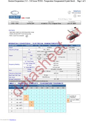515-12.0M-330G-NC datasheet  