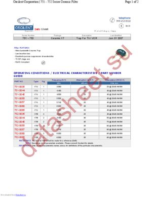 751-0057 datasheet  