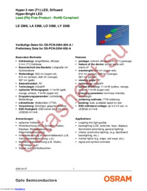 LA3366 datasheet  