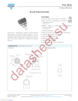 P16NM472MAB15 datasheet  