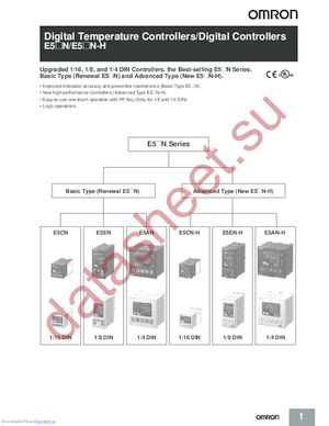 E5AN-C3MT-500-N AC100-240 datasheet  