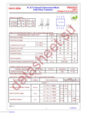 p5503qv datasheet  