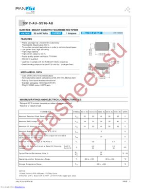 SS14-AU datasheet  