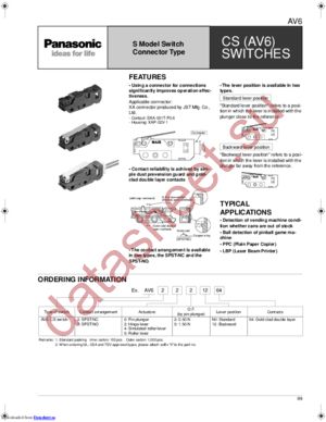 AV63521264 datasheet  