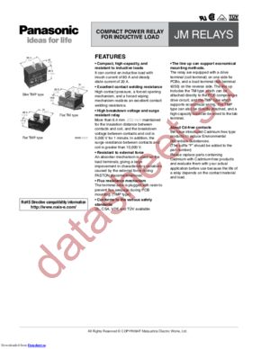 JM1AN-ZTMP-DC48V-F datasheet  