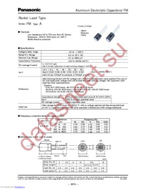 EEUFM1A562 datasheet  