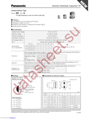 EEEFP1E100AR datasheet  