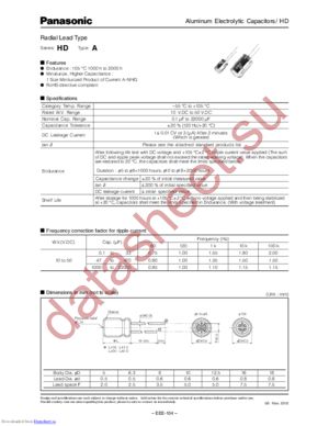 EEU-HD1V222B datasheet  