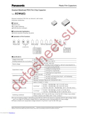 ECWU1223KC9 datasheet  
