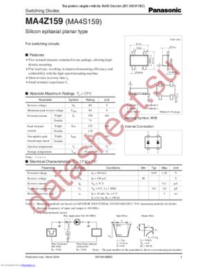 MA4Z15900L datasheet  