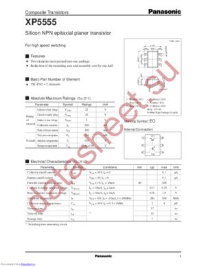 XP5555 datasheet  