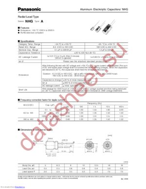 ECA1VHG101I datasheet  