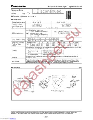 ECES2DU331F datasheet  