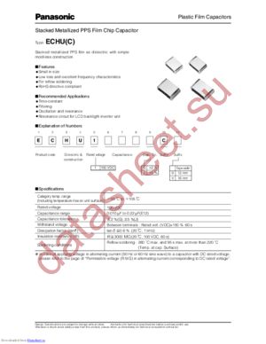 ECHU1563GC9 datasheet  