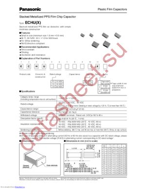 ECHU1H104JX9 datasheet  