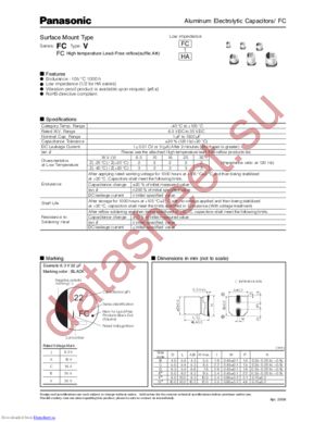 EEEFC1C680AP datasheet  