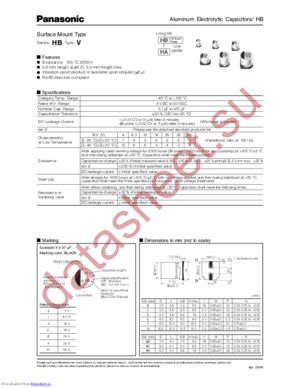 EEE-HB1C220R datasheet  