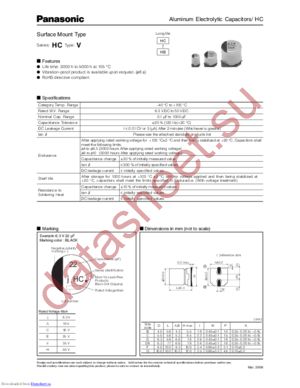 EEEHC1E331P datasheet  