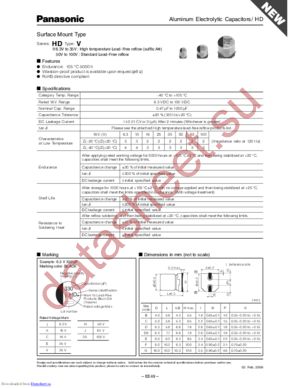 EEEHD1E330AP datasheet  