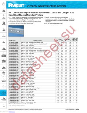 T100X000VWC-BK datasheet  