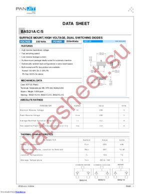 BAS21C datasheet  