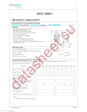 SB1020FCT_05 datasheet  