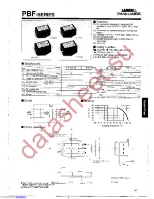 PBF-1202-22 datasheet  