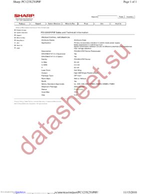 PC123X2YIP0F datasheet  