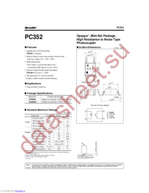 PC352NT datasheet  