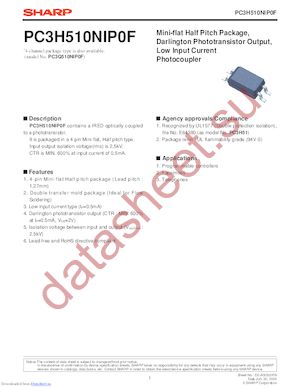 PC3Q510NIP datasheet  