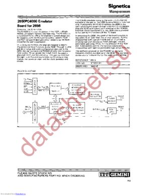 PC4000 datasheet  