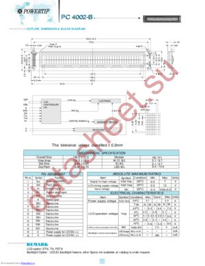 PC4002-B datasheet  