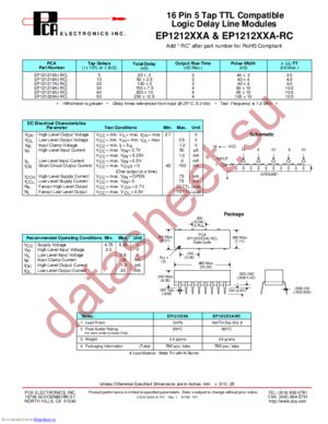 EP121217A datasheet  