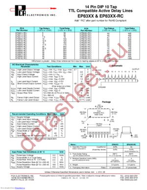 EP8317 datasheet  