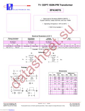 EPA3457G datasheet  