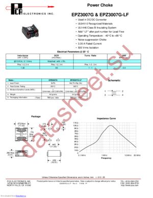 EPZ3007G datasheet  