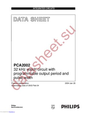 PCA2002T datasheet  