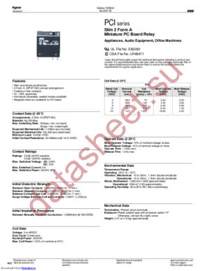 PCI-224DMH,000 datasheet  