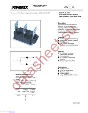 PD414010 datasheet  