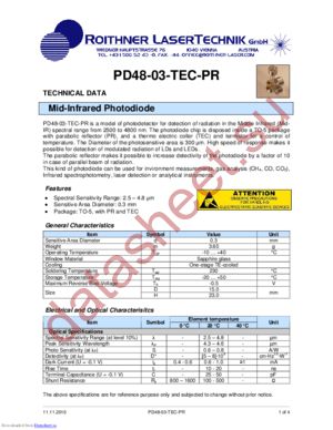 PD48-03-TEC-PR datasheet  